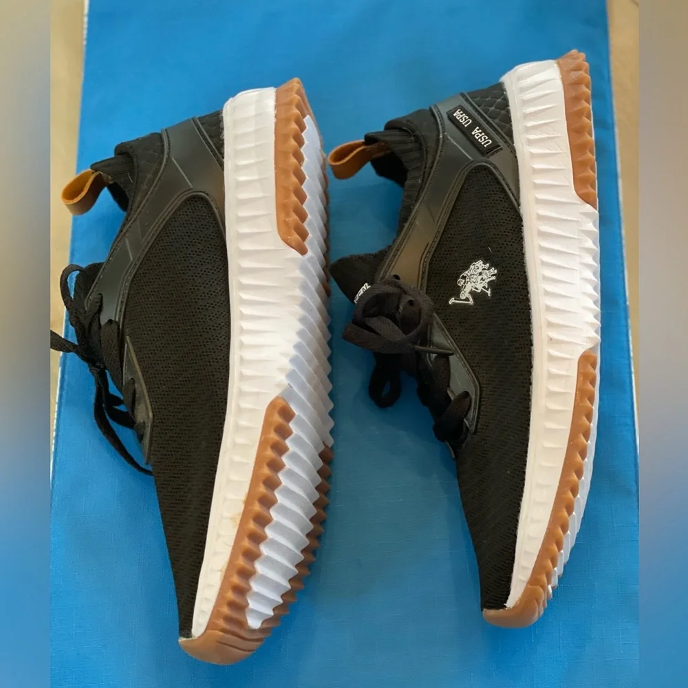 U.S. Polo Assn. Sneakers- Black - Picture 3 of 6